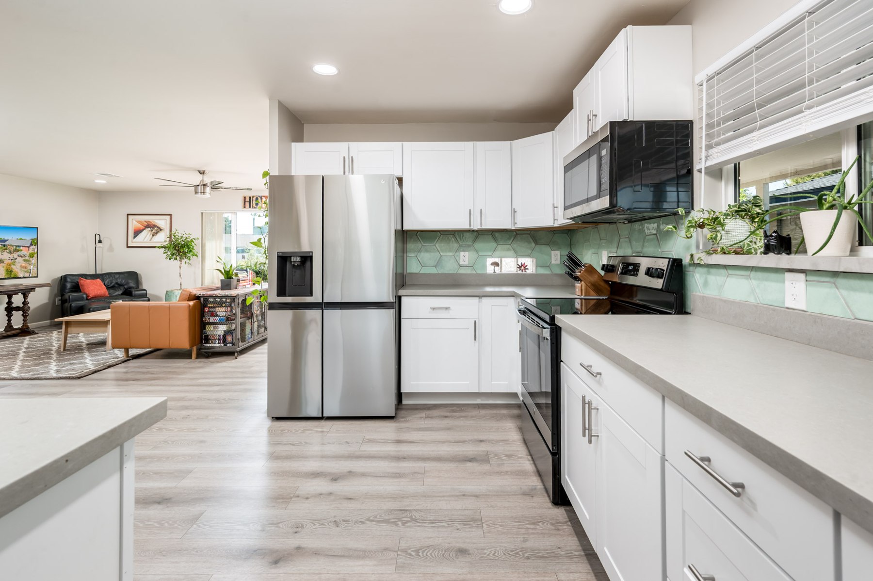 Kitchen and stainless appliances