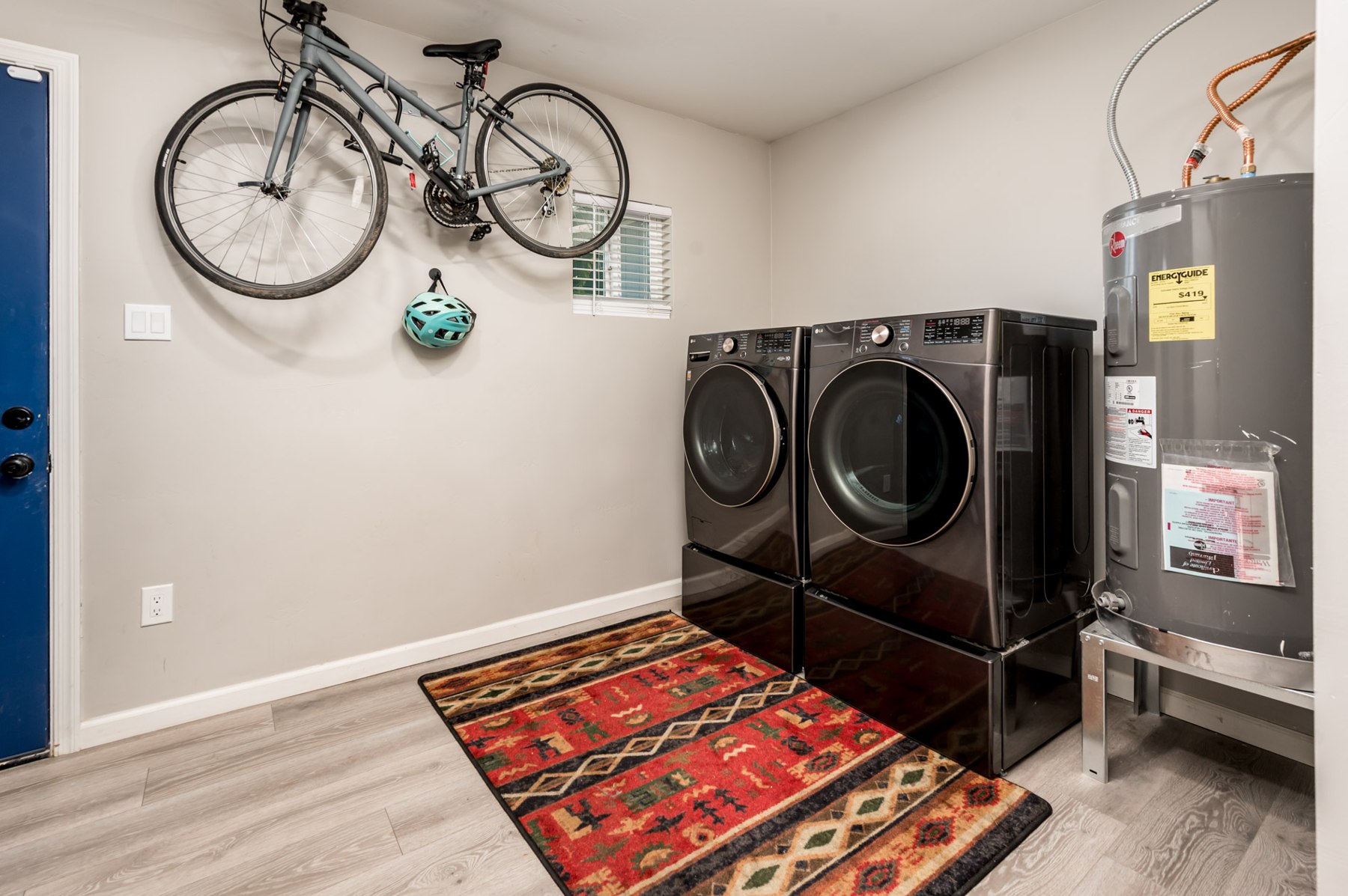 Laundry and utility room